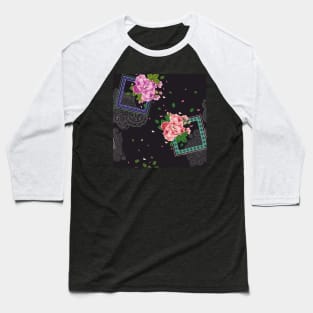 Floral Baseball T-Shirt